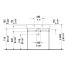 Duravit Vero Stelaż do umywalki, chrom 0030661000 - zdjęcie 4