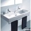 Duravit Vero Umywalka wisząca 120x47 cm z otworem na baterię, biała z powłoką WonderGliss 04541200001 - zdjęcie 2