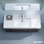 Duravit Vero Umywalka meblowa 125x49 cm, z jednym otworem na baterie, biała z powłoką WonderGliss 03291200001 - zdjęcie 4