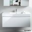Duravit Vero Umywalka meblowa 125x49 cm, z jednym otworem na baterie, biała z powłoką WonderGliss 03291200001 - zdjęcie 6