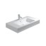 Duravit Vero Umywalka meblowa 85x49 cm, z jednym otworem na baterie, biała 0329850000 - zdjęcie 1