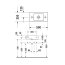 Duravit Vero Umywalka meblowa mała 50x25 cm z otworem na baterie po lewej stronie, biała z powłoką WonderGliss 07035000091 - zdjęcie 2