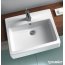 Duravit Vero Umywalka półblatowa 55x47 cm, z jednym otworem na baterie, biała z powłoką WonderGliss 03145500001 - zdjęcie 4