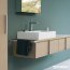 Duravit Vero Umywalka nablatowa 50x47 cm bez otworu na baterię, biała z powłoką WonderGliss 04525000601 - zdjęcie 5