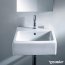 Duravit Vero Umywalka mała 45x35 cm z jednym otworem na baterię biała z powłoką WonderGliss 07044500271 - zdjęcie 2