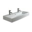 Duravit Vero Umywalka wisząca 100x47 cm z 2 otworami na baterie biała 0454100024 - zdjęcie 1