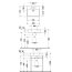 Duravit Vero Umywalka wisząca 60x47 cm z jednym otworem na baterie, biały z powłoka WonderGliss 04546000001 - zdjęcie 3