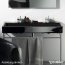Duravit Vero Umywalka wisząca 80x47 cm bez otworu na baterie, czarna z powłoka WonderGliss 04548008601 - zdjęcie 4