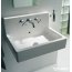 Duravit Vero Umywalka wisząca szlifowana 60x47 cm z panelem tylnym, z trzema otworami na baterie, biała 0453600025 - zdjęcie 2