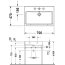 Duravit Vero Umywalka wisząca 70x47 cm z jednym otworem na baterię biała z powłoką WonderGliss 04547000271 - zdjęcie 2