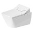 Duravit Viu Toaleta WC myjąca podwieszana do SensoWash 37x57 cm Rimless bez kołnierza, biała z powłoką WonderGliss 25115900001 - zdjęcie 1
