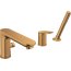 Duravit Wave Bateria nawannowa 3 otworowa brąz szczotkowany WA5260000004 - zdjęcie 1