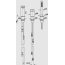 Duravit Wave Bateria nawannowa 3 otworowa chrom WA5260000010   - zdjęcie 3
