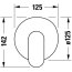 Duravit Wave Bateria prysznicowa podtynkowa chrom WA4210007010 - zdjęcie 4