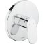 Duravit Wave Bateria prysznicowa podtynkowa element zewnętrzny chrom WA4210010010 - zdjęcie 1