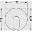 Duravit Wave Bateria prysznicowa podtynkowa czarny mat WA4210010046 - zdjęcie 4