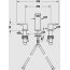 Duravit Wave Bateria umywalkowa 3 otworowa stal szczotkowana WA1060005070   - zdjęcie 2