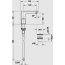 Duravit Wave Bateria umywalkowa 3 otworowa stal szczotkowana WA1060005070   - zdjęcie 3