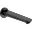 Duravit Wave Wylewka wannowa 20,2 cm czarny mat WA5240010046 - zdjęcie 1