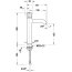 Duravit White Tulip Bateria umywalkowa wysoka chrom WT1030002010 - zdjęcie 3