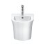 Duravit White Tulip Bidet wiszący biały z powłoką WonderGliss 22931500001 - zdjęcie 8