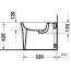 Duravit White Tulip Bidet stojący 58x37 cm biały Alpin 2293100000 - zdjęcie 3