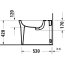 Duravit White Tulip Bidet stojący biały z powłoką WonderGliss 22931000001 - zdjęcie 4
