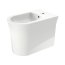 Duravit White Tulip Bidet stojący biały z powłoką WonderGliss 22931000001 - zdjęcie 2