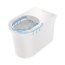 Duravit White Tulip Toaleta WC stojąca Rimless bez kołnierza biały Alpin z powłoką Wondergliss 20010900001 - zdjęcie 13
