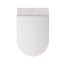 Duravit White Tulip Toaleta WC stojąca Rimless bez kołnierza biały Alpin z powłoką Wondergliss 20010900001 - zdjęcie 6
