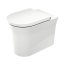Duravit White Tulip Toaleta WC stojąca Rimless bez kołnierza biały Alpin z powłoką Wondergliss 20010900001 - zdjęcie 2