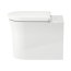 Duravit White Tulip Toaleta WC stojąca Rimless bez kołnierza biały Alpin z powłoką Wondergliss 20010900001 - zdjęcie 10