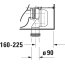 Duravit White Tulip Toaleta WC stojąca Rimless bez kołnierza kompakt biały Alpin z powłoką Wondergliss 21970900001 - zdjęcie 11