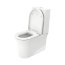 Duravit White Tulip Toaleta WC stojąca Rimless bez kołnierza kompakt biały Alpin z powłoką Wondergliss 21970900001 - zdjęcie 20