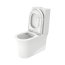 Duravit White Tulip Toaleta WC stojąca Rimless bez kołnierza kompakt biały Alpin z powłoką Wondergliss 21970900001 - zdjęcie 19