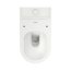 Duravit White Tulip Toaleta WC stojąca Rimless bez kołnierza kompakt biały Alpin z powłoką Wondergliss 21970900001 - zdjęcie 16