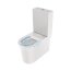 Duravit White Tulip Toaleta WC stojąca Rimless bez kołnierza kompakt biały Alpin z powłoką Wondergliss 21970900001 - zdjęcie 15