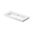 Duravit White Tulip Umywalka meblowa 105,5x49 cm bez otworu na baterię szlifowany spód biały Alpin z powłoką WonderGliss 23631000601 - zdjęcie 1