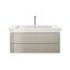 Duravit White Tulip Umywalka meblowa 105,5x49 cm bez otworu na baterię szlifowany spód biały Alpin z powłoką WonderGliss 23631000601 - zdjęcie 9