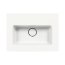 Duravit White Tulip Umywalka meblowa 45x33 cm bez otworu na baterię biały Alpin z powłoką WonderGliss 07374500701 - zdjęcie 7
