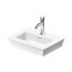 Duravit White Tulip Umywalka meblowa 45x33 cm z otworem na baterię biały Alpin z powłoką WonderGliss 07374500411 - zdjęcie 2