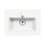 Duravit White Tulip Umywalka meblowa 45x33 cm z otworem na baterię biały Alpin z powłoką WonderGliss 07374500411 - zdjęcie 10