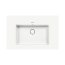 Duravit White Tulip Umywalka meblowa 75x49 cm bez otworu na baterię biały Alpin z powłoką WonderGliss 23637500601 - zdjęcie 2