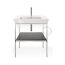 Duravit White Tulip Umywalka meblowa 75x49 cm z otworem na baterię biały Alpin z powłoką WonderGliss 23637500001 - zdjęcie 12