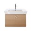 Duravit White Tulip Umywalka meblowa 75x49 cm z otworem na baterię biały Alpin z powłoką WonderGliss 23637500001 - zdjęcie 14