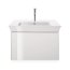 Duravit White Tulip Umywalka meblowa 75x49 cm z otworem na baterię biały Alpin z powłoką WonderGliss 23637500001 - zdjęcie 9