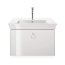 Duravit White Tulip Umywalka meblowa 75x49 cm z otworem na baterię biały Alpin z powłoką WonderGliss 23637500001 - zdjęcie 7