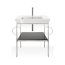 Duravit White Tulip Umywalka meblowa 75x49 cm z otworem na baterię biały Alpin z powłoką WonderGliss 23637500001 - zdjęcie 13