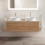 Duravit White Tulip Umywalka nablatowa 43 cm biały Alpin z powłoką WonderGliss 23624300791 - zdjęcie 12