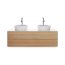 Duravit White Tulip Umywalka nablatowa 43 cm biały Alpin z powłoką WonderGliss 23624300791 - zdjęcie 14